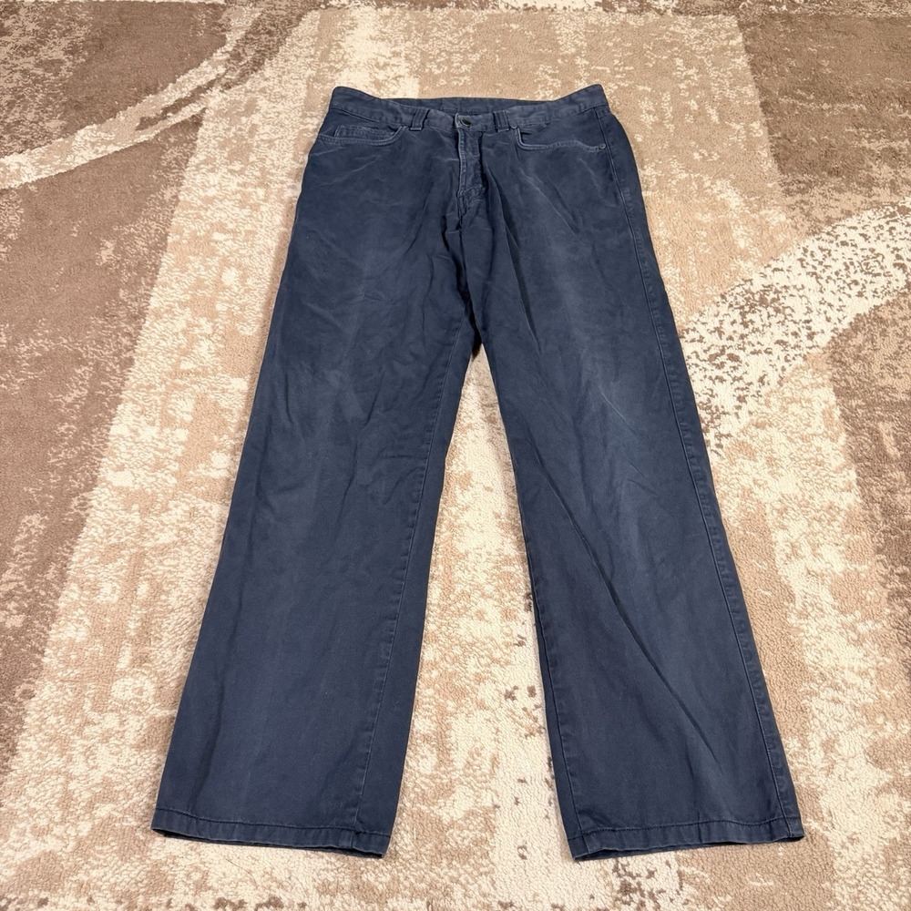 Ermenegildo Zegna‎ Pants Mens 38x29 Blue Chino 5 Pocket Casual Jeans